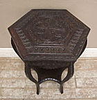 old pierced occassional table